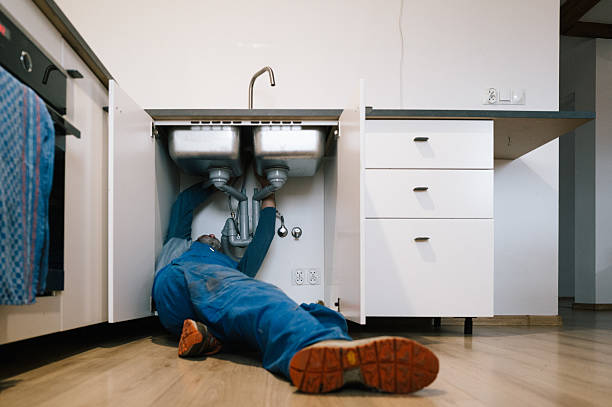 Professional Drain Cleaning technician working in Brookhaven, WV
